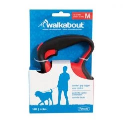 Petmate Dog Leash Retract Rd Med