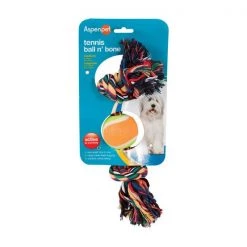 Booda Tennis Ball N Bone Toy