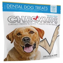 Checkups Dental Treats Checkups Food For Dog 48 oz 24 pk, 24PK