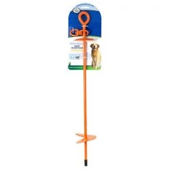 Four Paws Giant Tie-Out Stake Orange 5.90"x4"x29