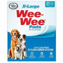 Four Paws Wee-Wee Pads 21Pcs Extra Large Wht 28"x3