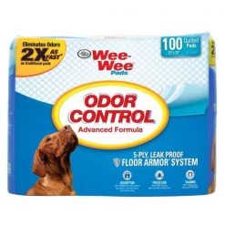 Four Paws Wee-Wee Odor Control Pads 100Ct Wht 22"x