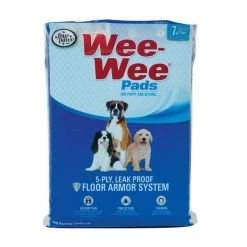 Four Paws Wee-Wee Pads 7Pcs Wht 22"x23"x0.1