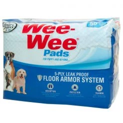 Four Paws Wee-Wee Pads 50Pcs Wht 22"x23"x0.1