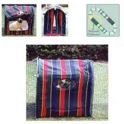 Kittywalk Clubhouse Striped 24" x 18" x 24"