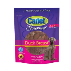 Cadet Prem Gourmet Duck Breast Treats 2.5Lbs