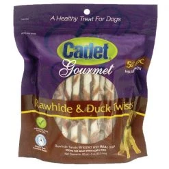 Cadet Prem Gourmet Rawhide/Duck Twists Treats