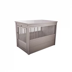 New Age Pet ECOFLEX Dog Crate, Gray Large