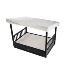 New Age Pet Malibu Outdoor Dog Bed, w/Cover, Espresso