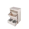 New Age Pet Dog Brea Food Pantry/Double Diner, Antiq