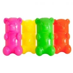 Ruff Dawg GummyBear Dog Toy Assorted 2.5"x 2"x 6