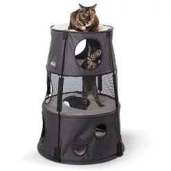 K&H Pet Products Kitty Tower Gray 22"x 22"x 30