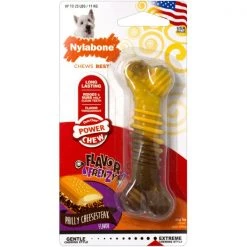 Nylabone Flavor Frenzy Power Chew Dog Toy Cheeses