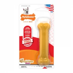 Nylabone Power Chew Peanut Butter Dog Chew Toy Re