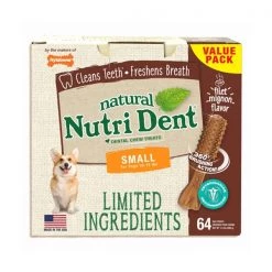 Nylabone Nutri Dent Dental Chews Filet Mignon Sml