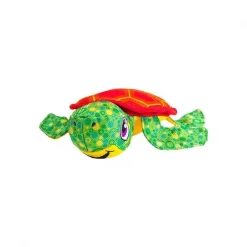 Outward Hound Floatiez Dog Toy Turtle Medium Green 11.