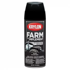 Krylon Farm/Implement; Gloss Black; 12 oz. Aerosol