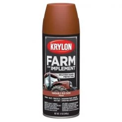 Krylon Farm/Implement; Sandable Red Oxide Primer; 12 oz. Aerosol