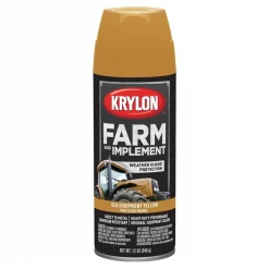 Krylon Farm/Implement; Old Equipment Cat Yellow; 12 oz. Aerosol