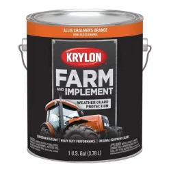 Krylon Farm/Implement; Allis Chalmers Orange; 128 oz. Gallon