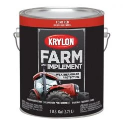 Krylon Farm/Implement; Ford Red; 128 oz. Gallon