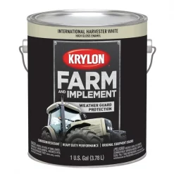 Krylon Farm/Implement; International Harvester White; 128 oz. Gallon