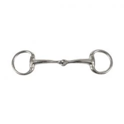 Jacks Imports Curved Mouth Eggbutt Snaffle Bit