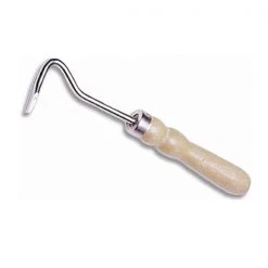Jacks Imports Hoof Pick Wood Handle 8"