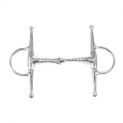 Jacks Imports Corkscrew Full Cheek Bit 4-3/4"
