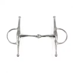 Jacks Imports Slow Twist Full Cheek Bit 5-1/2"