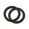 Jacks Imports Black Rubber Replacement Bands for Peacock Safety Stirrups