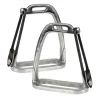 Jacks Imports Stainless Steel Peacock Safety Stirrups 4-3/4"