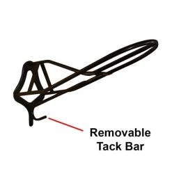 Jacks Imports Standard English Saddle Rack BLACK