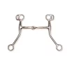Jacks Imports Stainless Steel Training Snaffle Bit 4-3/4"