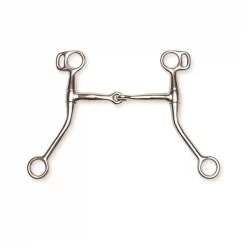 Jacks Imports Stainless Steel Training Snaffle Bit 4-3/4"