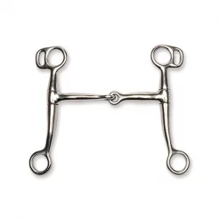 Jacks Imports Tom Thumb Snaffle Bit 4-1/2"