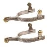 Jacks Imports Stainless Steel Rope Design Spurs