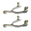 Jacks Imports Stainless Steel Roper Spurs LADIES