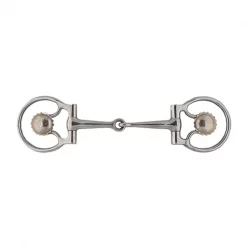 Jacks Imports Concho Dee Ring Snaffle Bit