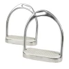 Jacks Imports Stainless Steel Fillis Double Offset Stirrups 4-3/4"
