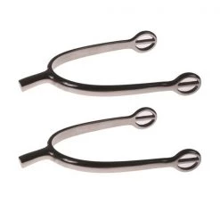 Jacks Imports Stainless Steel Tom Thumb Spurs MENS