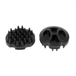 Jacks Imports Round Rubber Curry BLACK