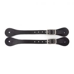 Jacks Imports Black Spur Straps LADY/YOUTH