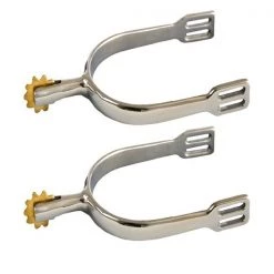 Jacks Imports Stainless Steel German Spurs LADIES