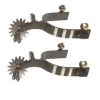 Jacks Imports Black Steel Jingle Bob Spurs