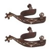 Jacks Imports Brown Steel Spurs