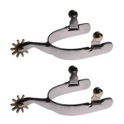 Jacks Imports Stainless Steel Spurs