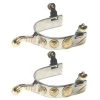 Jacks Imports Stainless Steel Roping Spurs