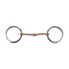 Jacks Imports Copper Twisted Wire Ring Snaffle Bit