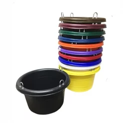 Horsemens Pride Mini Feed Tub 18 Qt. RED